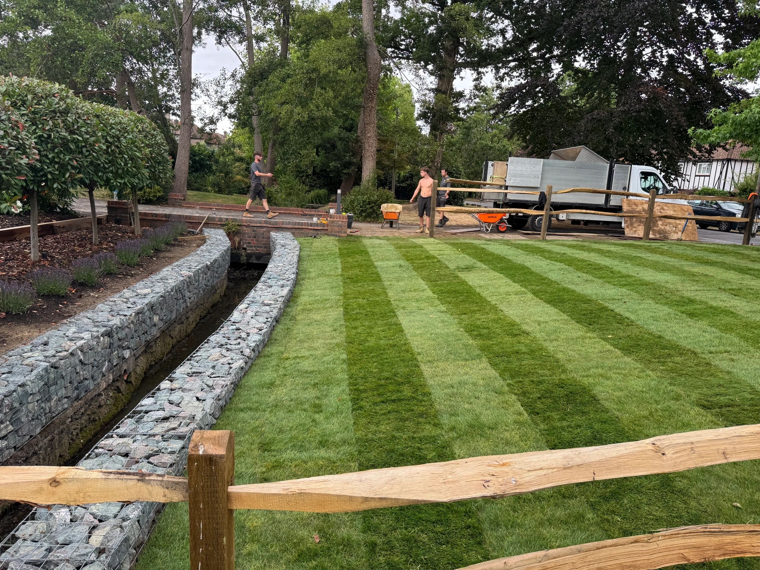 LTS Specialists landscaping work